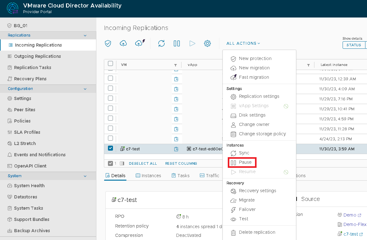 vcav-pause-replication
