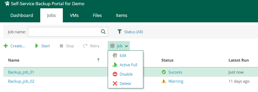 vprotect-jobs-management-manage